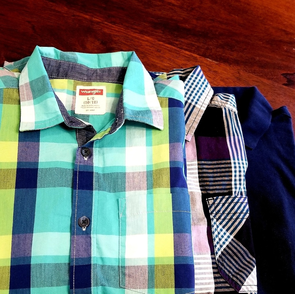 Kids Boys 3 Piece Clothing Bundle L (10-12)